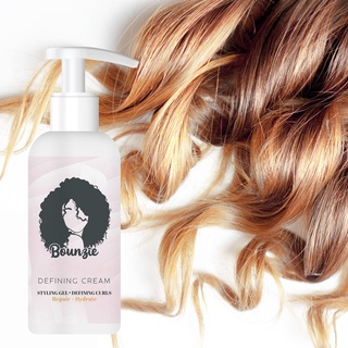 atlantamart 50ml crema rizadora para el cabello nutritivo hidratante profundo con flor esencia curl boost definición de aceite para mujer