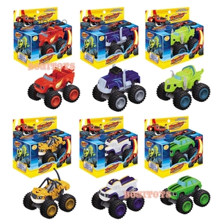 axiaocao niños blaze y el monstruo máquinas vehículos diecast racer coche juguetes buenos regalos