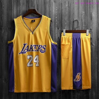 Venta Al Por Mayor Lakers James No . 23 Jersey Kobe 24 Cesta Uniforme De Bola Traje Estudiante Universitario Hombres Y Mujeres cus