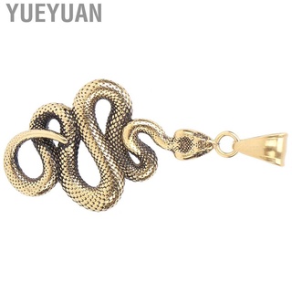 yueyuan cremallera tira de titanio de acero en forma de serpiente colgantes accesorios de ropa para hombre viejo (1)