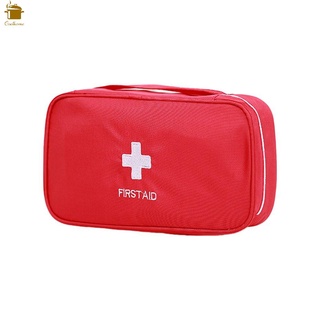 Coreano moda bolsa de almacenamiento Kit de primeros auxilios bolsa de medicina pequeña supervivencia píldora caso