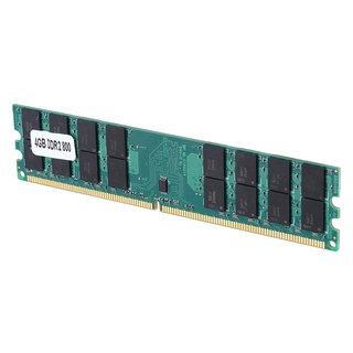 Memoria Ram Pc2-6400 Pc2-6400 de 4gb/4G Ddr2/800Mhz/Pc Dimm/240 pines/plataforma Compatible con Amd para memoria de escritorio dedicada Amd