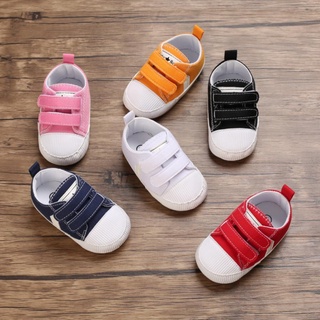 WALKERS Bobora bebé lona zapatilla de deporte zapatos de fondo suave antideslizante primeros pasos zapatos para 0-18M