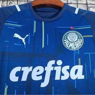Camiseta 2021-22 Versión Jugador Portero Azul Palmeiras (2)
