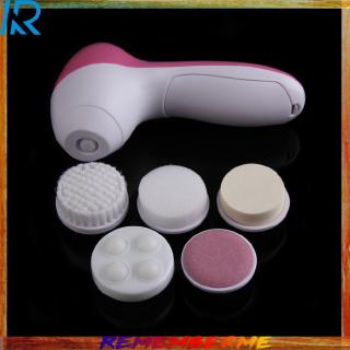 Deep Clean 5 en 1 limpiador Facial eléctrico para el cuidado de la piel Facial cepillo masajeador L&6 (1)