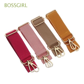 Bossgirl mujeres moda Color caramelo Durable ajustable Nylon bolso cadena Color bolsa cinturones/Multicolor