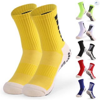 TREKKING Freew calcetines de fútbol antideslizantes para hombre/calcetines deportivos de compresión para baloncesto/voleibol/voleibol/correr/excursión/senderismo (4)