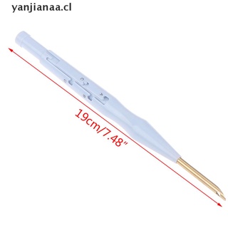 【yanjianaa】 1PC Plastic Punch Needle Embroidery Pen Set Adjustable Punch Needle Weaving Tool CL