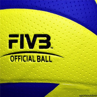 Deportes💕Transpirable MVA300 voleibol interior MVA300-Volleyball superficie de Material antideslizante 8 piezas de fibra de buena calidad No. 5 Durable cuero juego bola