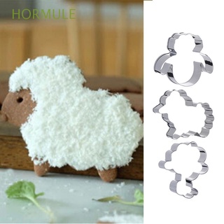 HORMULE DIY Crafts Sheep Cookie Cutter Sheep Shape Cake Decor Biscuit Mold Stainless Steel Baking Handmade Pastry Modelling Tools Cake Mould