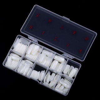 Shimeistore Nail Tips Box with 10 Grids Multifunctional Transparent Nail Rhinestones Sequins Storage Container Nail Care Tool (6)