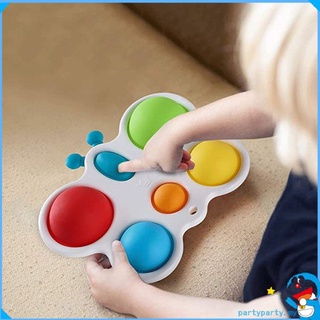 Nuevo Fidget Simple Dimple juguete alivio del estrés juguetes de mano concentración junta de entrenamiento