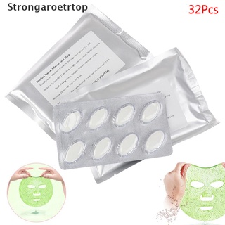 [Strong] 32Pcs DIY Facial Fruit Vegetable Maker Mask Collagen Tablets Anti Aging Wrinkle .