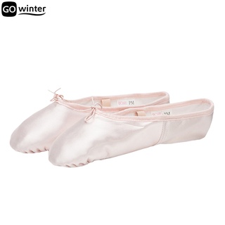 Gowinter Wide Application Ballet Pointe zapatillas cinta profesional Ballet zapatos de baile reutilizables para niñas (7)