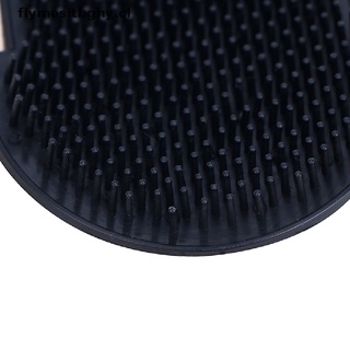 【flymesitbghy】 Men's black shampoo brush portable haircut comb [CL] (8)