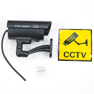 In stock TL-2600 Fake Dummy CCTV Camera Realistic Surveillance Waterproof Security LED Light Camera