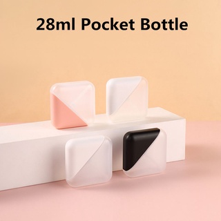 taza 28ml portátil forma de tarjeta recargable sub-botella spray botella loción botella de viaje fina niebla mini perfume desinfectante de manos tipo plano/multicolor (7)