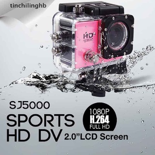 [tinchilinghb] Full HD Sports Cámara De Acción Deportiva Videocámara DVR Casco Remoto Go Pro Impermeable [Caliente]