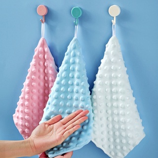 toalla de mano diseño colgante fuerte absorción de microfibra doble capa suave colgante toalla para cocina (1)