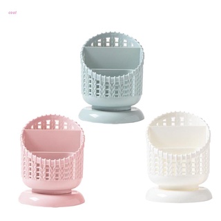 【JJ】 Creative Multi-purpose Table Stationery Holder 3 Separate Compartment Cartoon Basket Pen Holder Student Office Supplies