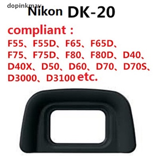 dopinkmay dk-20 - ocular de goma para nikon d5100 d3100 d3000 d50 d60 d70s d5200 cl