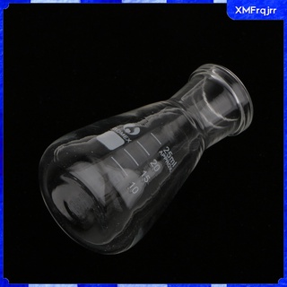 Glass flask, Erlenmeyer flask, borosilicate glass-25 ml, transparent