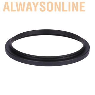 Alwaysonline 52mm-55mm 52mm a 55mm anillos de paso para lentes de Metal filtro anillo adaptador negro 52-55