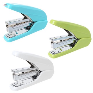 Red Durable Metal Heavy Duty Paper Stapler Labour Saving Desktop Stationery Office Supplies