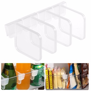 4 unids/Set refrigerador divisor divisor de almacenamiento estante ajustable tablero cajón
