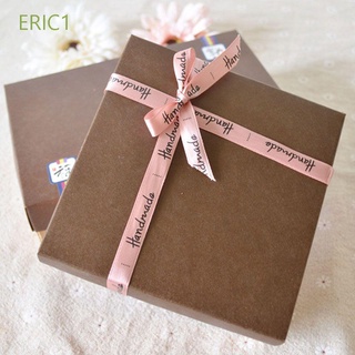 ERIC1 hogar hecho a mano Floral romántico cintas regalo de navidad arte envoltura de costura DIY caja de regalo envoltura cintas/Multicolor