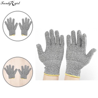 Guantes resistentes a corte confiable nivel 5 protección de mano cubierta guantes Anti-manos para la industria