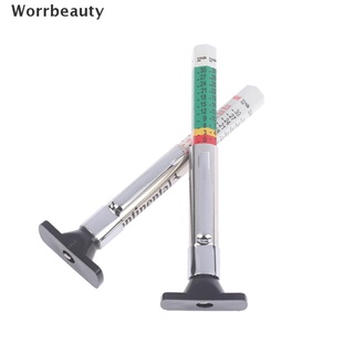 worrbeauty - bolígrafo de medición de neumáticos de coche (25 mm, universal, patrón de pisada de neumáticos, herramienta de medición de profundidad)
