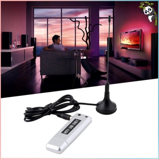 USB 2.0 DVB-T Bandwidth Reception (6/7/8 MHz) Radio Digital TV Receiver HDTV Tuner Stick Antenna IR Remote Time-shifting