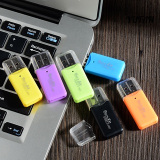 Mini adaptador portátil USB 2.0 de alta velocidad Micro TF lector de tarjetas de memoria (1)