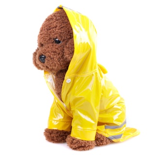 atful ropa al aire libre mascota mono chaqueta transpirable con capucha perro impermeable protector solar impermeable suministros para mascotas reflectante pu/multicolor (6)