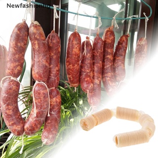 (newfashionhg) 15 metros x 20 mm colágeno seco salchicha carcasa tubo carne salchichas casing maker en venta