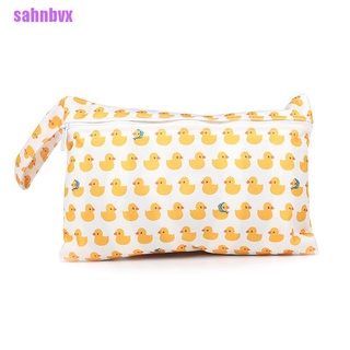 [sahnbvx] bolsa húmeda reutilizable impermeable para enfermería, almohadilla Menstrual, bolsa de viaje