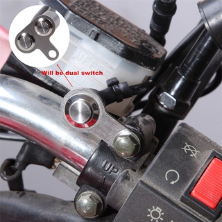 {FCC} manillar Universal de motocicleta reseteado de montaje de bloqueo de arranque del motor de doble botones {newwavebar.cl} (2)