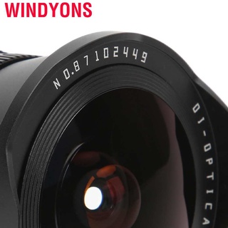 Windyons TTArtisan mm F2 APS‐C lente ojo de pez para cámaras Fuji X-T4 FX con filtro ND1000 (3)