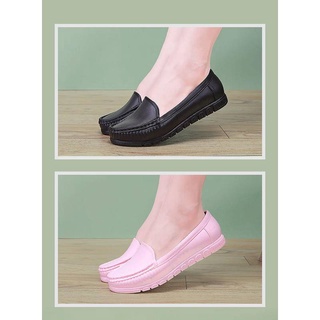 Botas De Lluvia De Las Mujeres De La Cocina De Cuatro Estaciones Zapatos De Trabajo Impermeable Antideslizante Boca Poco Profunda Goma (7)