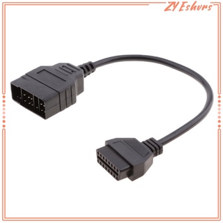 Car 22 Pin Male to 16 Pin OBD2 OBDII Scanner Cable Adapter for TOYOTA