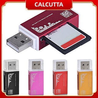 calcutta USB 2.0 All in 1 Multi Memory Card Reader for Micro SD SDHC TF M2 MMC MS MS Pro
