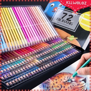 [Kllwoz] lápiz De color Premium profesional De 72 Pintura De Artista De Alta calidad