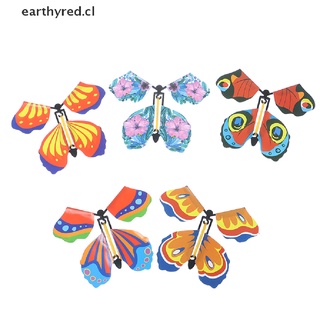 (earthy) 5Pcs Magia Volando Mariposa Sorpresa Accesorios Místicos Truco Juguetes { bigsale }