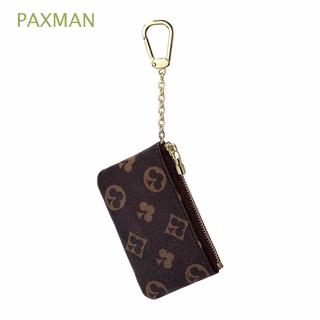 paxman flor impresión cartera pequeña llave bolsa mini bolso decorativo bolsa de cuero clásico corto cartera tarjeta monedero bolsillo moneda bolsa de monedas multicolor