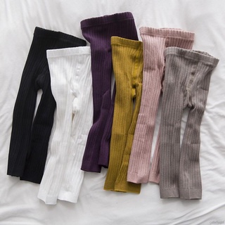 *haha Girlxatumn malla De malla para niñas/medias/leggins De color sólido (2)