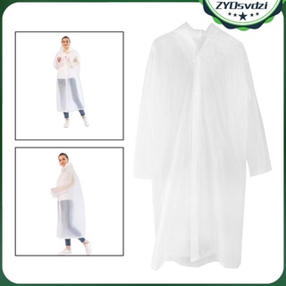 Reusable Unisex Raincoat EVA Womens Mens Poncho Quick-Drying Travel Rainwear (1)