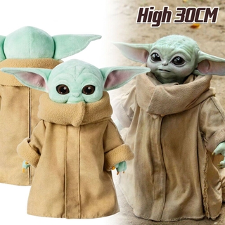 Bebé Yoda Figura De Peluche Juguetes De Star Wars Suaves , Mandalorian Muñeca Regalos De Cumpleaños