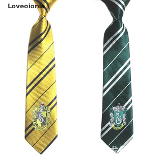 Loveoionia - corbata de Harry Potter, insignia de la universidad, moda, estudiante, pajarita, Collar mi (3)