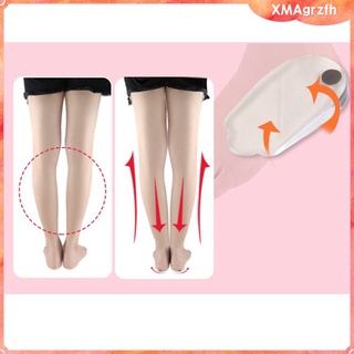 1 par o/x tipo piernas gel corrección talón soporte plantillas almohadilla para mujeres hombres (1)